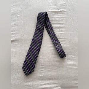 Men’s Express Design Studio Purple Blend Striped Tie. Used once.